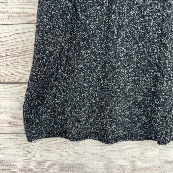 Free People Wool Blend Sweater Shirt Women's Size Medium Blue/Black - Picture 6 of 12